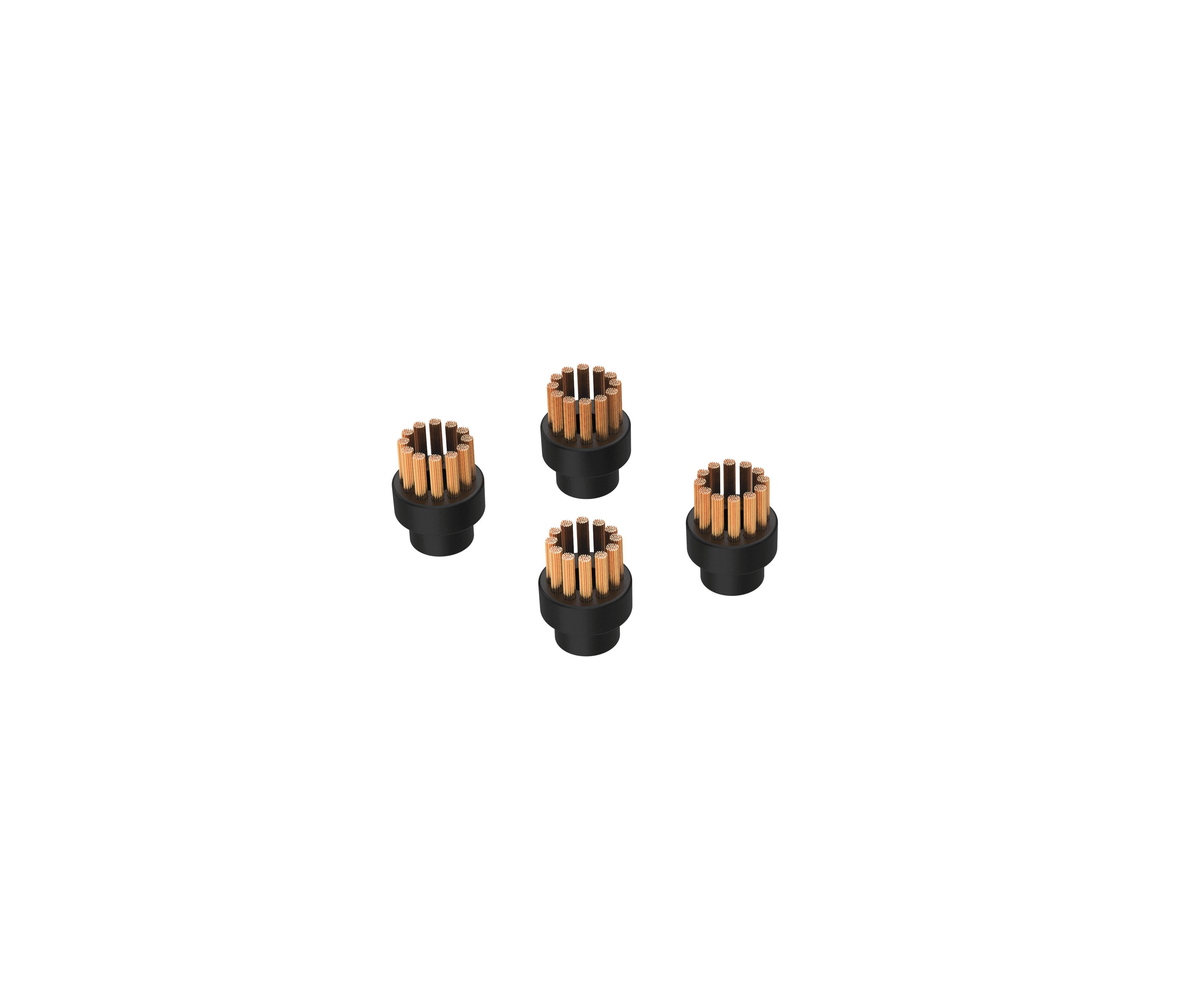 Additional set of 4 steel brushes TS2