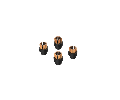 Set extra di 4 spazzole in acciaio TS2